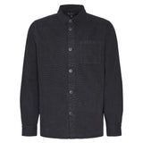 Barbour Washed Cotton Overshirt In Classic Navy