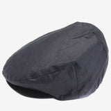 Barbour Waxed Flat Cap In Classic Navy