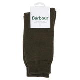 Barbour Wellington Calf Socks In Olive