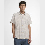 Barbour Wildfell Printed Short-Sleeved Relaxed Shirt In Neutral
