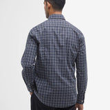 Barbour Windale Tailored Fit Checked Shirt In Classic Black