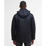 Barbour Winter Sapper Waxed Jacket In Navy/Midnight Oak