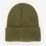 Barbour Women's Amble Beanie Hat In Dark Moss