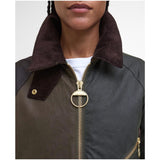 Barbour Women's Arlene Waxed Jacket In Beech/Ancient Tartan