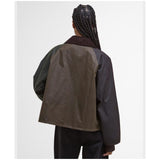 Barbour Women's Arlene Waxed Jacket In Beech/Ancient Tartan