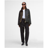 Barbour Women's Arlene Waxed Jacket In Beech/Ancient Tartan