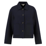 Barbour Women's Ashdon Overshirt Dark Navy