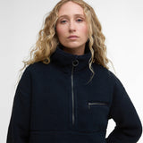 Barbour Women's Half Zip Mersea Overlayer In Navy