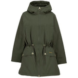 Barbour Women's Inola Showerproof Jacket In Olive/Ancient Tartan