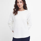 Barbour Women's Marine Knit Jumper In Cloud