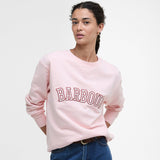 Barbour Women's Northumberland Sweatshirt In Pink Blush