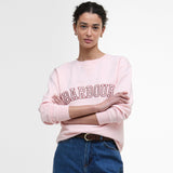 Barbour Women's Northumberland Sweatshirt In Pink Blush