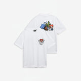 Barbour x Mul Camping Trip Relaxed T-Shirt In White