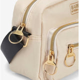 Barbour International Qualify Crossbody Bag In Stone