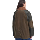 Barbour Allerston Waxed Jacket In Olive