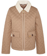 Barbour Leia Quilted Jacket In Hazlenut