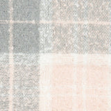 Barbour Saltburn Beanie And Tartan Scarf Set in Grey Rose