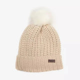 Barbour Saltburn Beanie Pom Pearl