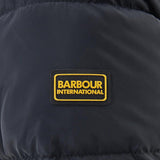 Babour International Boston Longline Quilted Jacket in Black