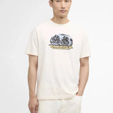 Barbour International Bangers Graphic T-Shirt in White