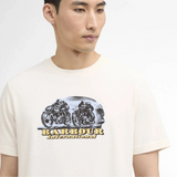 Barbour International Bangers Graphic T-Shirt in White