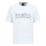 Barbour International Bento Branded Graphic T-shirt In Whisper White
