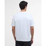 Barbour International Bento Branded Graphic T-shirt In Whisper White