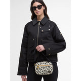 Barbour International Boulevard Micro Crossbody Bag In Jasmine Leopard