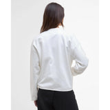 Barbour International Clara Bomber Jacket In Neutral