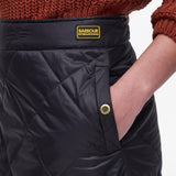 Barbour International Comet Quilted Mini Skirt