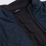 Barbour International Contemporary Ariel Polarquilt Gilet In Navy