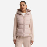 Barbour International Conway Quilted Sweatshirt In Nutmeg