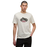 Barbour International Cruise Graphic T-Shirt In Whisper White