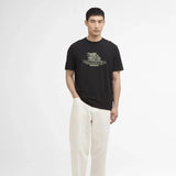 Barbour International Dukes Café Graphic T-Shirt in Black