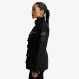 Barbour International Heritage Waxed Jacket In Black