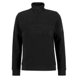 Barbour International Kaspian Quarter-Zip Sweatshirt In Black