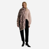 Barbour International Kenna Logo Scarf In Nutmeg