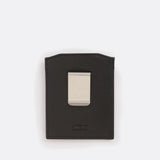 Barbour International Logo Leather Cardholder In Black
