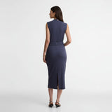 Barbour International Luxara Maxi Dress In Odyssey
