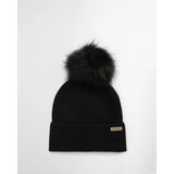 Barbour International Mallory Pom Beanie In Black