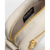 Barbour International Micro Qualify Crossbody Bag In Light Pearl