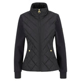 Barbour International Natalia Quilted Sweatshirt In Black