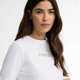 Barbour International Nova Logo T-Shirt In White