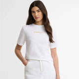 Barbour International Nova Logo T-Shirt In White