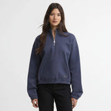 Barbour International Nova Quarter-Zip Sweatshirt In Odyssey
