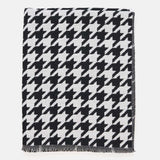 Barbour International Parson Reversible Check Wrap In Black/Chantilly