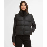 Barbour International Phoenix Quilted Sweat in Black
