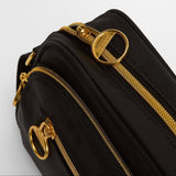 Barbour International Qualify City Crossbody Bag in Black