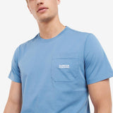 Barbour International Radok Pocket T-Shirt Blue Horizon