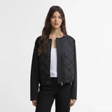 Barbour International Seren Quilted Sweat In Black